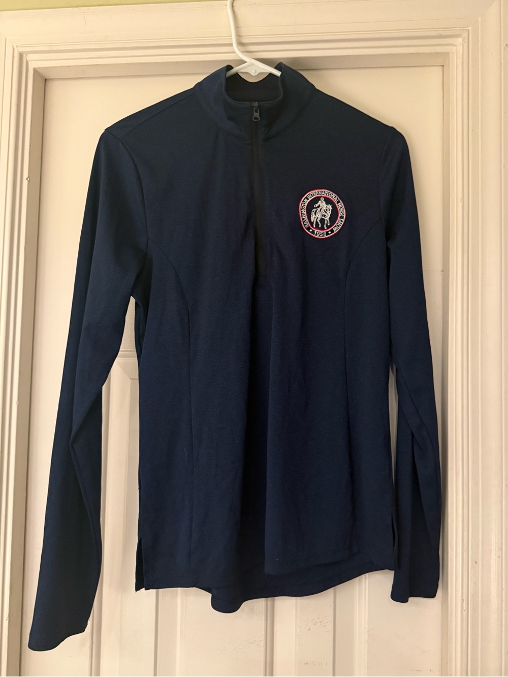 Washington International Horse Show WIHS Sport-Tek Quarter Zip Navy Women M